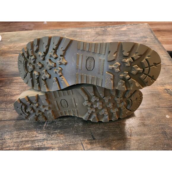 Bates USMC RAT Boots - Tan Leather & Nylon, Size 14 R - Brand New, Unworn 1/2011 - Picture 4 of 5